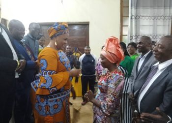 Bukavu : Madame CIZA BAFURUME s’est dit être prête à travailler pour le bien être des vendeurs et vendeuses du marché de Nyawera
