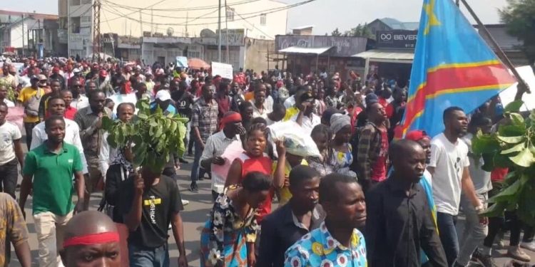 RDC : Manifestations illimitées de la société civile contre les agresseurs dénoncent l’aggravation de l’insécurité à l’Est du pays