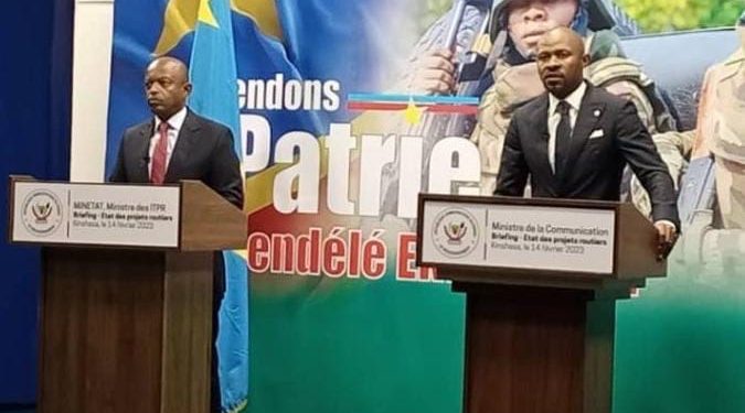 RDC : Je prévois de me rendre en Chine vers le 20 de ce mois afin de réceptionner certains engins pour l’entretien et la réhabilitation des routes/Ministre des infrastructures