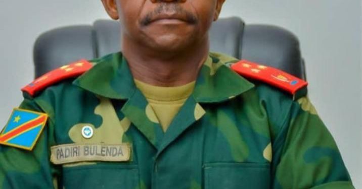 RDC: le Lieutenant Général Padiri Bulenda nommé Coordinateur National de la Réserve Armée de La Défense