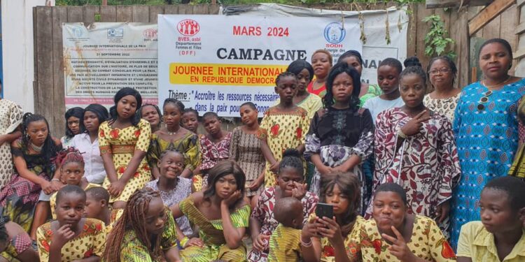 Sud-Kivu: Bukavu. Journée de sensibilisation sur les droits et la protection des filles dans le contexte des conflits armés.