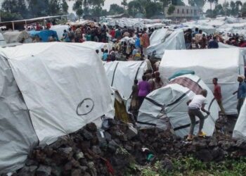 URGENT : Au Nord Kivu des enfants  tués et plusieurs autres  blessés dans une explosion au camp des déplacés de Mugunga à Goma ce vendredi, 3 Mai.
