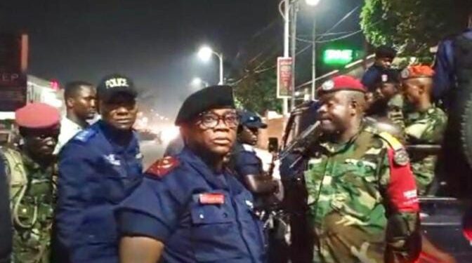 Kinshasa : Après l’incursion des hommes armés dans certains quartiers de la capitale congolaise,la Police réagit