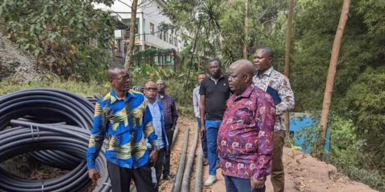 Finie le calvaire dans une grande partie de la ville de Bukavu dans desserts en eau potable.
