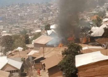 Bukavu/Kadutu : l’ incendie à Cimpunda, source d’une crise cardiaque.