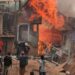 Bukavu : des centaines de maisons en feu à Kadutu/Nyamugo.