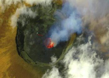 Nord-Kivu : La ville de Goma en allerte maximale, pour cause, l’éruption du volcan Nyamulagira