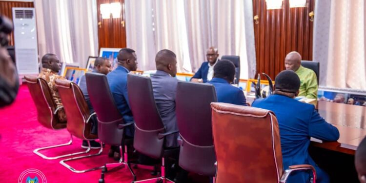 ASSEMBLÉE NATIONALE: Le  Président Vital KAMERHE réitère son accompagnement aux Réseau des Jeunes Parlementaires