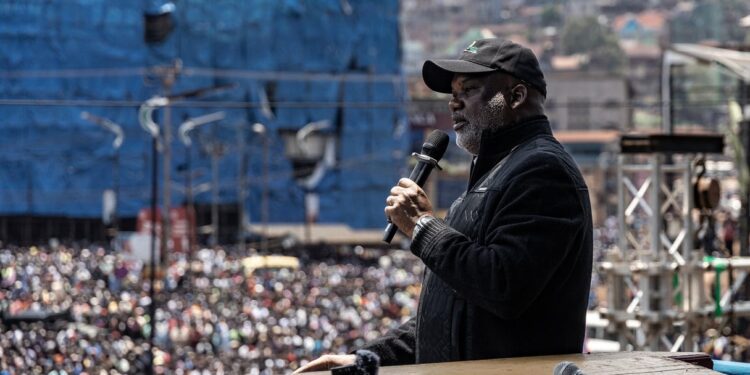 Sud-Kivu/Meeting de l’AFC/M23 à la place de l’indépendance: le discours de Corneille Nanga attire l’attention de la population de Bukavu