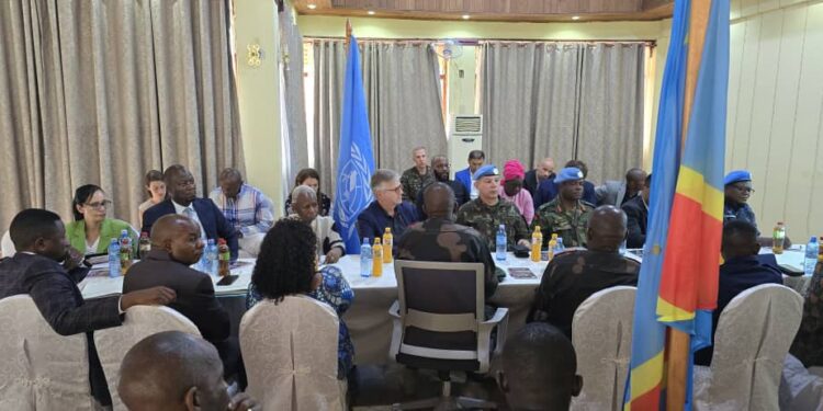 Nord-kivu : Jean-Pierre Lacroix et le Général Somo Kakule unissent leurs efforts pour la sécurité et la paix