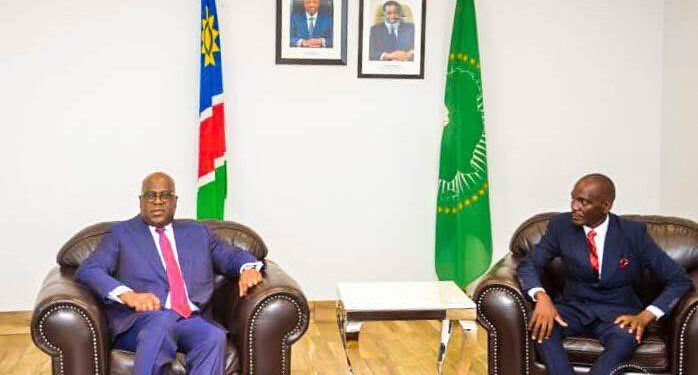 Félix Tshisekedi à Windhoek pour l’investiture de la Présidente Netumbo Nandi-Ndaitwah