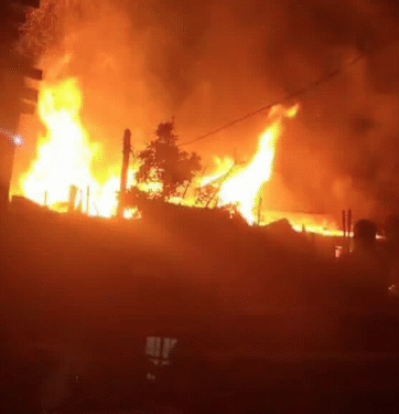 Bukavu : Un incendie ravage Six ménages à Panzi, dans la commune d’ibanda