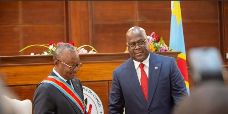 Le président Umaro Sissoco Embaló décoré par la RDC pour son engagement panafricain