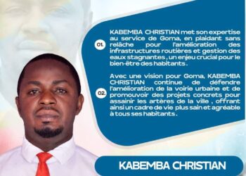 RDC: Le député National Patrick Munyomo honoré par l’acteur Sociopolitique; KABEMBA Christian Pour sa générosité en faveur des déplacés de guerre de Bukavu et Goma