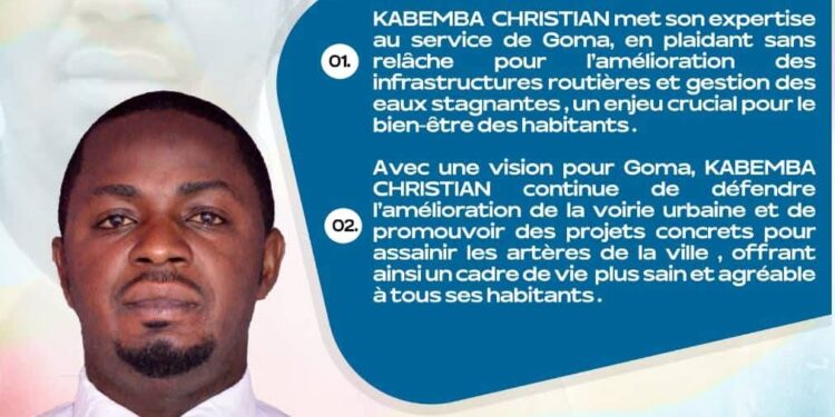 RDC: Le député National Patrick Munyomo honoré par l’acteur Sociopolitique; KABEMBA Christian Pour sa générosité en faveur des déplacés de guerre de Bukavu et Goma