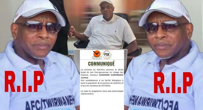 Sud-Kivu : Décès du vice Gouverneur de l’AFC-M23, Un enterrement au Conditionnel au-delà du Symbolisme
