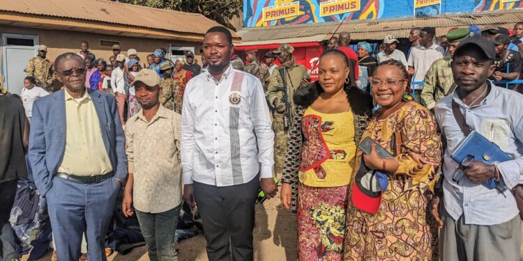Bukavu : Des armes et plusieurs effets militaires récupérés à Kadutu