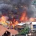 Bukavu: Un incendie fait des dégâts à Bagira, Marc Socrate Sumbu alerte