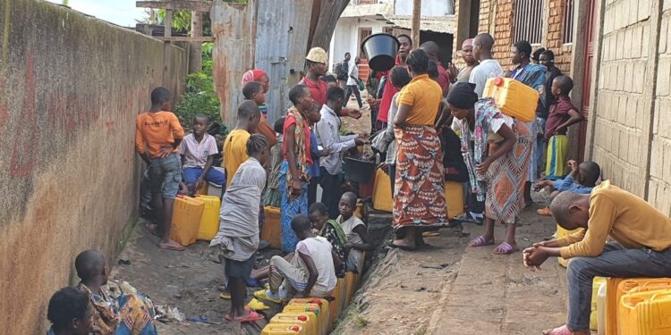Bukavu : l’eau potable reste un luxe inaccessible pour une grande partie de la population