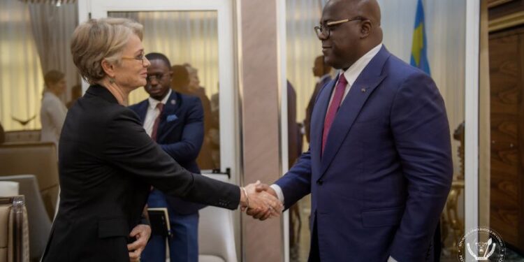 RDC : Le Président reçoit la nouvelle Représentante spéciale du Danemark