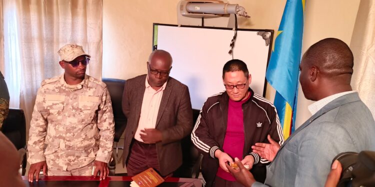 Sud-Kivu: Une quantité d’or restituée par l’AFC-M23 au propriétaire chinois