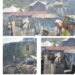 Kabare/Mudusa: Des maisons parties en fumée et plusieurs autres détruites