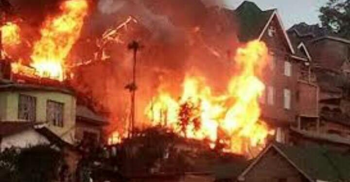 Bukavu : Un incendie fait trois morts, des maisons calcinées et plusieurs blessés à Panzi