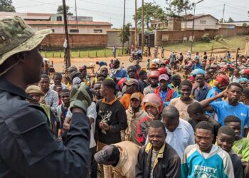 Bukavu : Le Bourgmestre de Kadutu Sous l’AFC-M23, Byamungu Kazimire Samuel inspecte l’évolution des chantiers dans différents quartiers