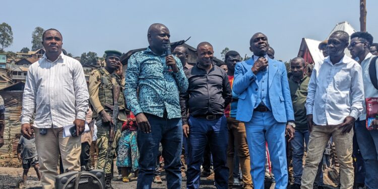 Bukavu : La Commune d’ibanda lance l’opération d’identification des sinistrés d’incendies sur avenue Albert Kayabu