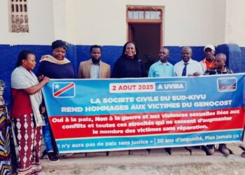 RDC-GENOCOST : La Société Civile du Sud kivu rend hommage aux victimes et appelle à la fin des hostilités