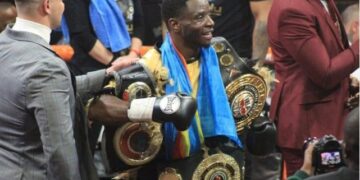 Boxe: le Congolais Patrick Mukala s’impose par KO devant l’Angolais Cristiano Ndombasy