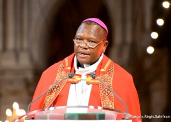 Fridolin Ambongo Besungu, archevêque de Kinshasa