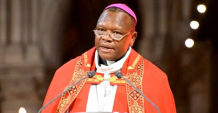 Fridolin Ambongo Besungu, archevêque de Kinshasa