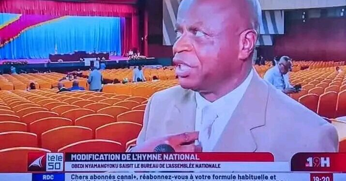 RDC: Le député National Obedi Nyamangyoku propose la modification de l’hymne national