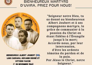 Sud Kivu : La Paroisse Cœur Immaculé de Marie de Baraka rend hommage à ses martyrs