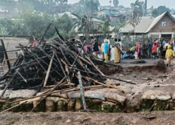 Kabare: Incendie dévastateur à Mudusa, l’église Betsaida Nuru réduite en cendres