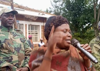 L'une des femmes entrepreneures du groupement de Mumosho