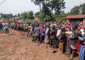 Kabare: Élie Rubabura Espoir, l’Administrateur du territoire sous l’AFC-M23 sensibilise la jeunesse autour des enjeux sécuritaires, économiques et développement durable