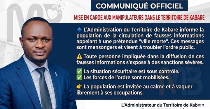 Kabare/AFC-M23: l’administrateur du territoire Elie Rubabura Espoir met en garde toute personne impliquée dans la campagne de désinformation et appelle au calme