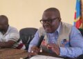 Bukavu: le maire Nicolas Kyalangalilwa à l’écoute du comité syndical du marché central de Kadutu