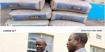 Bukavu : la commune d’ibanda appuie, en deuxième phase, les avenues cécile horizon et pangi avec un lot de sacs de ciment pour le pavage et la construction d’un tronçon routier de plus de 700 mètres