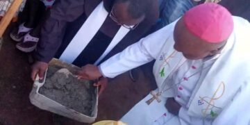 Beni-Lume : lancement des travaux de la future église paroissiale de Lume