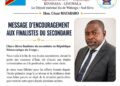 RDC–Examen d’État: le député national César Matabaro promet une bourse de cinq ans au meilleur finaliste de Walungu
