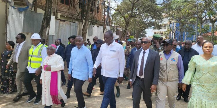 Bukavu: l’avenue Mbaki ouverte à la circulation après des travaux de réhabilitation